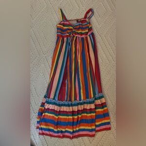 NWOT , Shein rainbow striped maxi dress, 2x